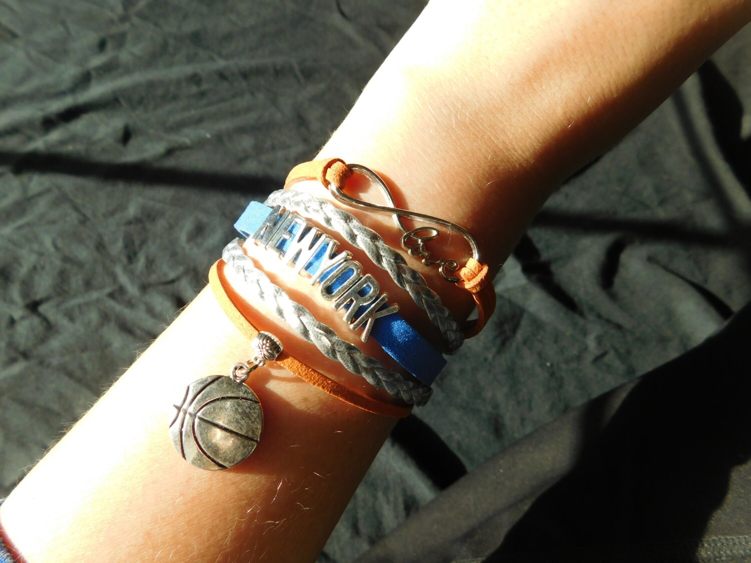 New York Knicks Fashion Wrap Armband New York Knicks Fashion Wrap Armband von 315DesignCompany