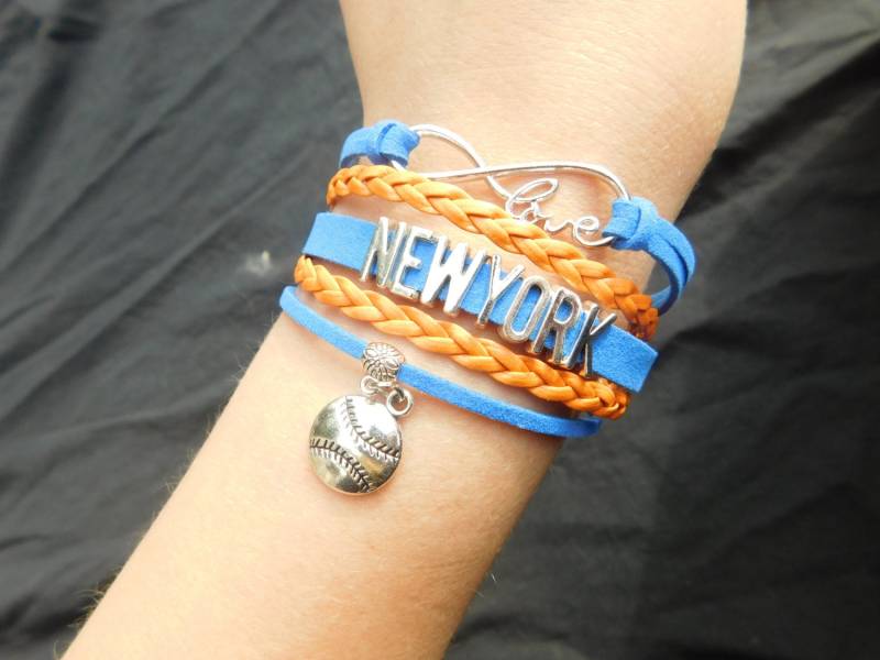 New York Mets Wickelarmband | Schirmmütze Nym Maße Nyc Schmuck New York Mets Wickelarmband | Schirmmütze Nym Maße Nyc Schmuck von 315DesignCompany