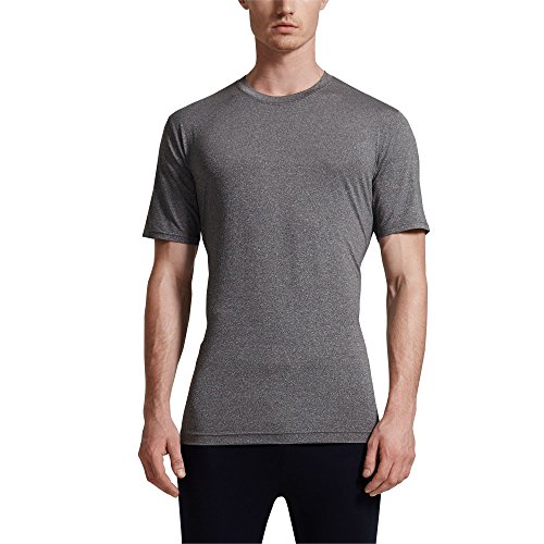 32 DEGREES Cool Herren 2er-Pack kurze Ärmel Rundhalsausschnitt - Grau - X-Groß von 32 Degrees