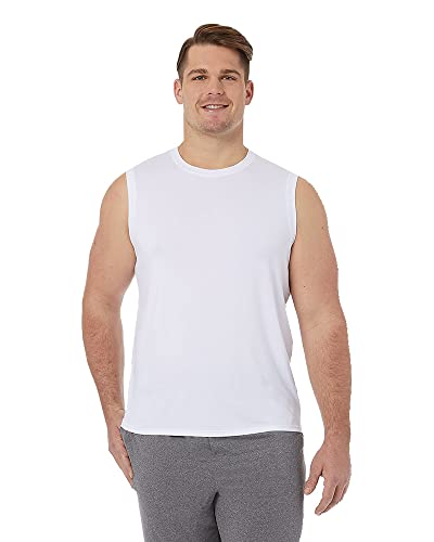 32 Grad Cooles klassisches Herren-Tanktop, geruchlos, 4-Wege-Stretch, feuchtigkeitsableitend, schwarz, Klein von 32 Degrees