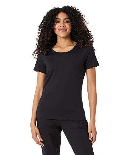 32 Grad Damen Cool Fitted T-Shirt | leicht | schnell trocknend | tailliert, schwarz, Mittel von 32 Degrees