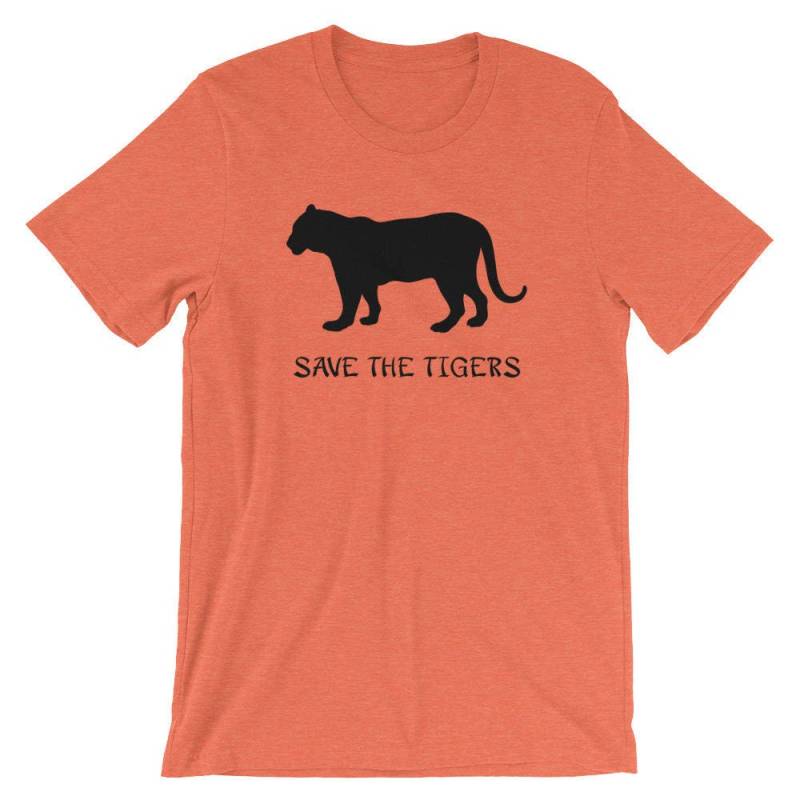 Rette Die Tiger, Tiger Shirt, Tier-Liebhaber-Geschenk, Tierrechte Aktivist Umweltschützer, Unisex T Shirt Rette Die Tiger, Tiger Shirt, Tier-Liebhaber-Geschenk, Tierrechte Aktivist Umweltschützer, Unisex T Shirt von 321Outright