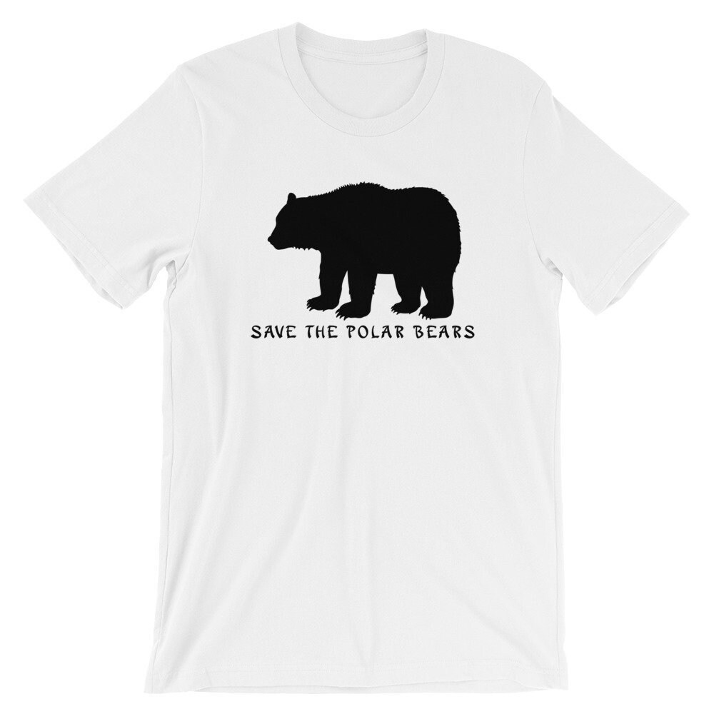 Speichern Sie Die Eisbären Shirt Unisex T-Shirt Eisbär Shirt, Umweltschützer Klima-Änderung-Shirt, Tierrechte Speichern Sie Die Eisbären Shirt Unisex T-Shirt Eisbär Shirt, Umweltschützer Klima-Änderung-Shirt, Tierrechte von 321Outright