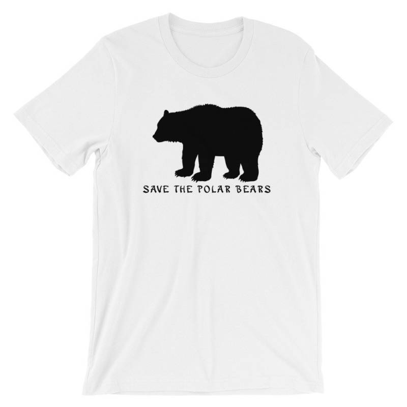 Speichern Sie Die Eisbären Shirt Unisex T-Shirt Eisbär Shirt, Umweltschützer Klima-Änderung-Shirt, Tierrechte Speichern Sie Die Eisbären Shirt Unisex T-Shirt Eisbär Shirt, Umweltschützer Klima-Änderung-Shirt, Tierrechte von 321Outright