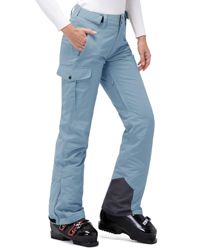 33,000ft Damen Skihose Outdoorhose Wasserdicht Winddichte Softshellhose Warme Gefütterte Thermohose Wanderhose Winter Ski Pants Women Hellblau XS 33,000ft Damen Skihose Outdoorhose Wasserdicht Winddichte Softshellhose Warme Gefütterte Thermohose Wanderhose Winter Ski Pants Women Hellblau XS von 33,000ft