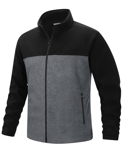 33,000ft Herren Fleecejacke leicht Strickjacke Übergangsjacke Outdoor Fleecejacken Warm Winterjacke für Wandern Freizeit Trekking Schwarz/Hanfasche 2XL 33,000ft Herren Fleecejacke leicht Strickjacke Übergangsjacke Outdoor Fleecejacken Warm Winterjacke für Wandern Freizeit Trekking Schwarz/Hanfasche 2XL von 33,000ft