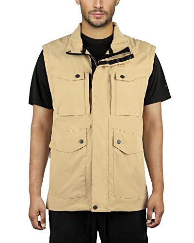 33,000ft Anglerweste Herren Weste Outdoor Atmungsaktiv Freizeitweste Hundesport Ripstop-Weste Jagd Trekking Wander Camping Safari Ärmellose Jacke 33,000ft Anglerweste Herren Weste Outdoor Atmungsaktiv Freizeitweste Hundesport Ripstop-Weste Jagd Trekking Wander Camping Safari Ärmellose Jacke von 33,000ft