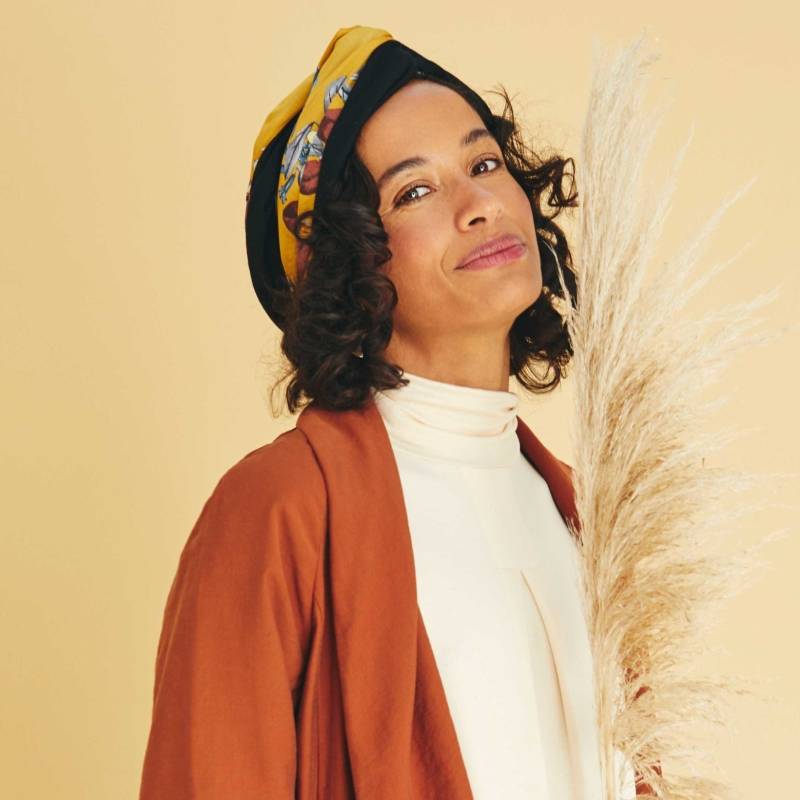 Herbst Clematis Kopftuch Turban von 33bisArtisanalEdit