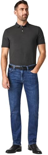 34 Heritage Herren Courage Mid Rise Straight Leg Jeans - Blau - 33W / 32L 34 Heritage Herren Courage Mid Rise Straight Leg Jeans - Blau - 33W / 32L von 34 Heritage