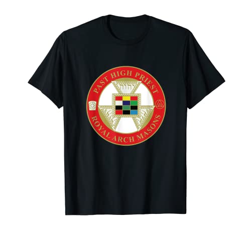 Herren Past High Priest Mason Royal Arch Freimaurer-Kapitel York Rite T-Shirt Herren Past High Priest Mason Royal Arch Freimaurer-Kapitel York Rite T-Shirt von 357 Designs