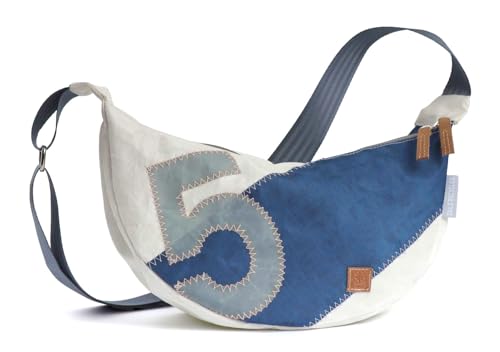Crossbody Schultertasche Roop Moonbag, recyceltes Segeltuch von 360°