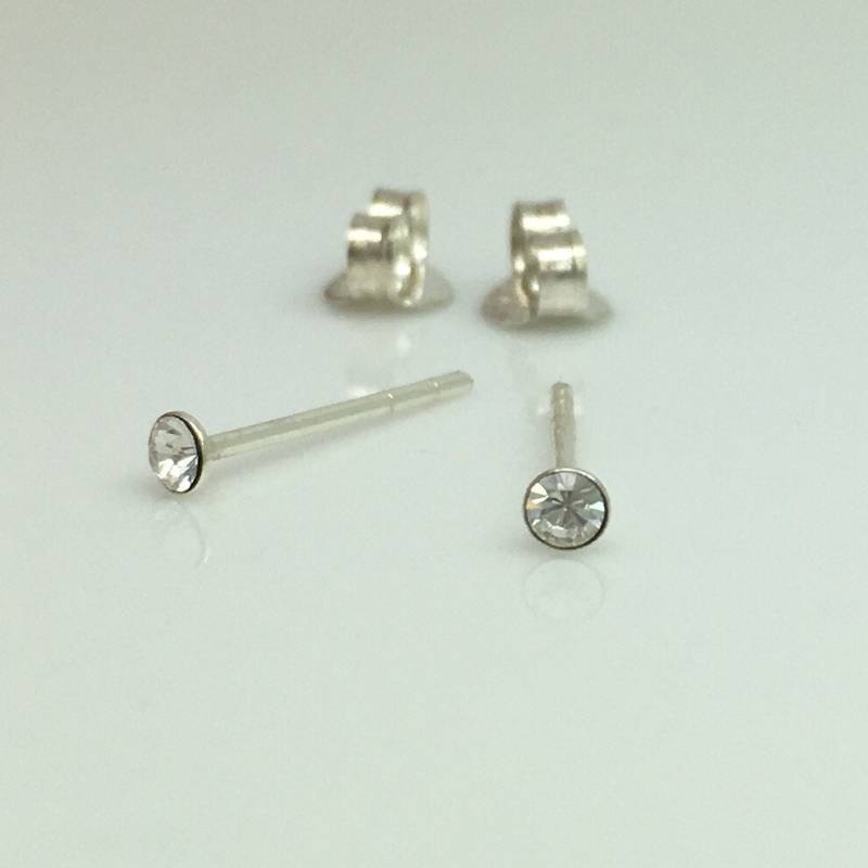 Super Winzige Diamant Cz Ohrstecker, Herren Cz Knorpel Ohrringe, Helix Tragus Daith Rook Snug, 421Bf von 360Jewels