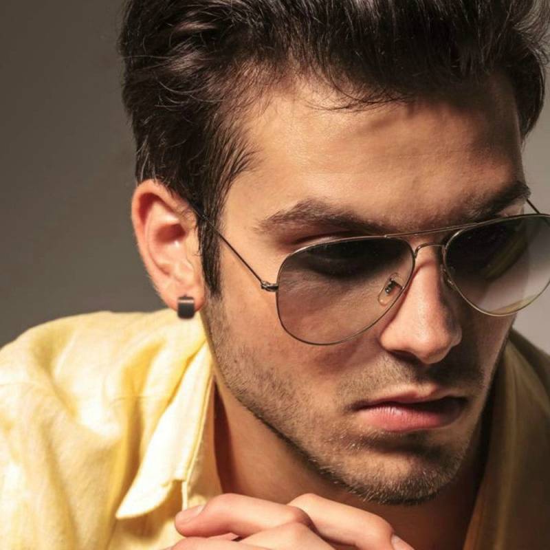 Eisenerz Ohrringe, Herren Gauge Hoop Helix Kleine Reifen, 12G 14G 16G 18G, E113Mb Gauge von 360JewelsElite