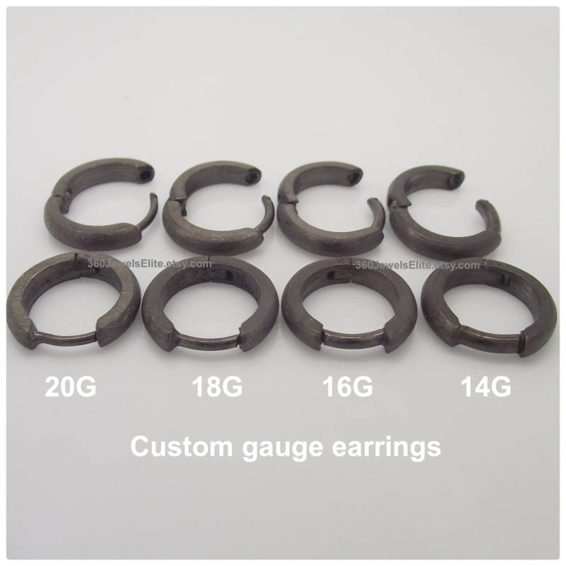 Gauge Ohrring, Verkohlter Komet Halo Ohrringe, Knorpelohrring, Conch E156Mb Gauge Ohrring, Verkohlter Komet Halo Ohrringe, Knorpelohrring, Conch E156Mb von 360JewelsElite