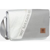 360Grad  - Barkasse Mini Stencil-Weiß/Grau - Messenger Bag  , 11 l von 360grad