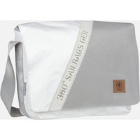360Grad  - Barkasse Stencil-Weiß/Grau - Messenger Bag  , 15 l von 360grad