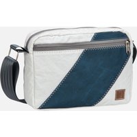 360Grad - Fender Weiß/Streifen Blau - Crossbody Bag  , 2.2 l von 360grad