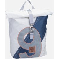 360Grad - Möwe Weiß/Streifen Blau/Zahl Grau - Rucksack  , 8 l von 360grad
