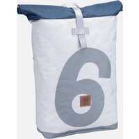 360Grad - Tide Weiß/Blau/Zahl Hellgrau - Rolltop Rucksack  , 25 l von 360grad
