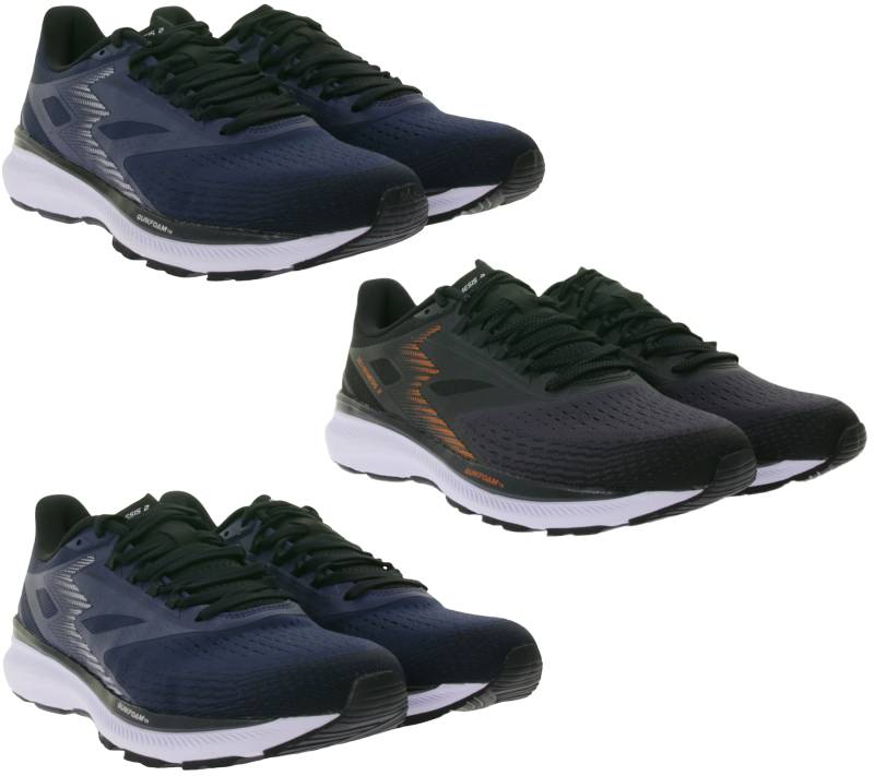 361° NEMESIS 2 Herren Lauf-Schuhe mit QU!K Flex Technik Sport-Schuhe mit Ortholite-Sohle Wide-Fit Dunkelblau oder Schwarz von 361°