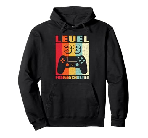 38. Geburtstag Männer Gamer Geschenk Level 38 Geburtstag Pullover Hoodie 38. Geburtstag Männer Gamer Geschenk Level 38 Geburtstag Pullover Hoodie von 38. Geburtstag Mann Gamer Geburtstag Geschenke