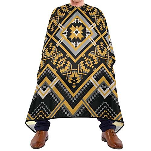 Friseurumhang 140x168cm, Aztekischer Navajo Unisex Friseure Kleid Mode Barbier Umhang Wasserdicht Herren Umhang, Für Friseursalon, Kinder von 385