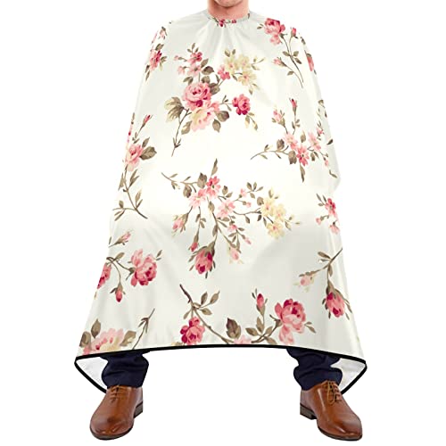 Friseurumhang 140x168cm, Blumenstrauß Barbiere Cape Mode Professionelle Friseure Kleid Wasserdicht Friseur Cape, Für Kinder, Friseursalon von 385