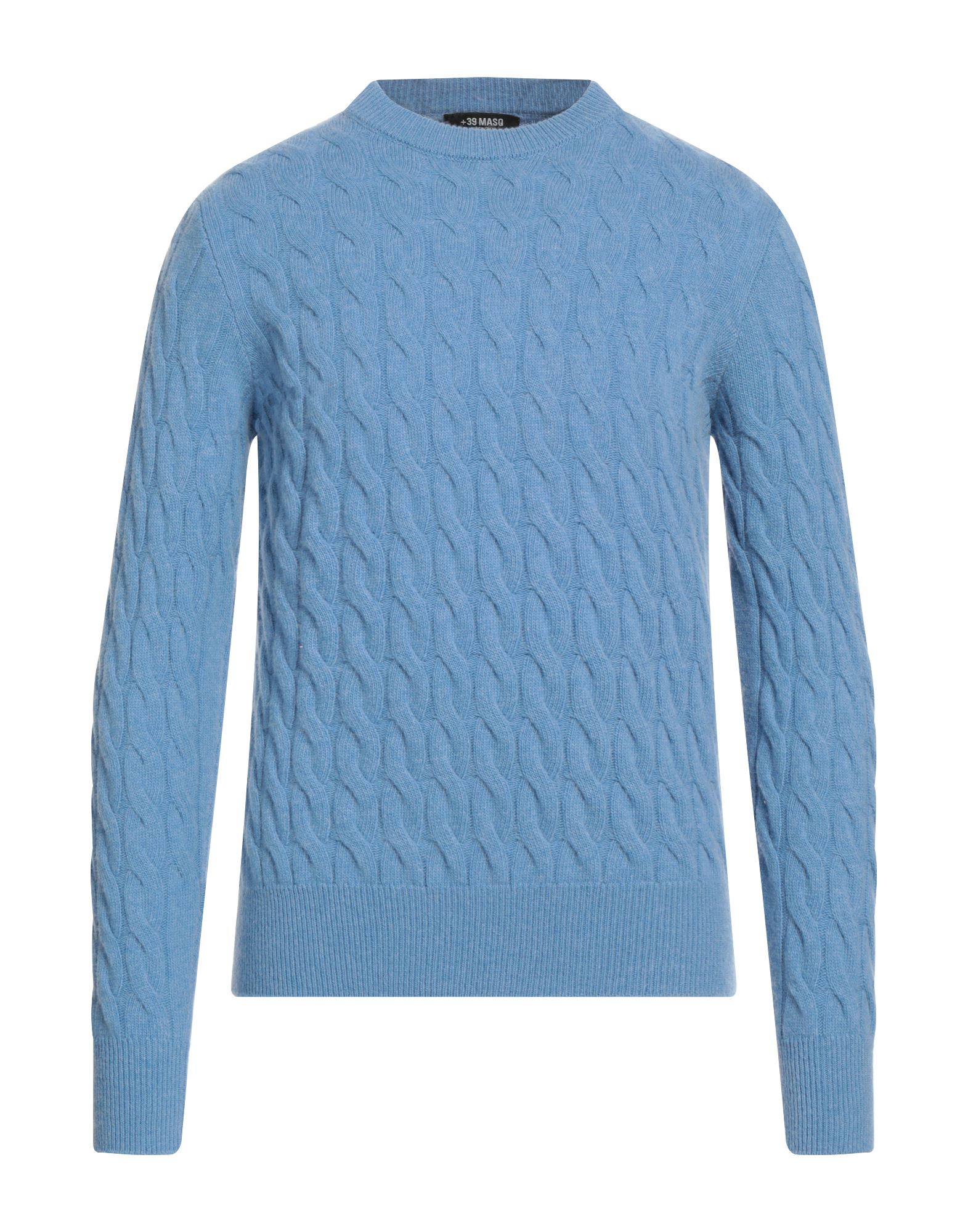 +39 MASQ Pullover Herren Himmelblau von +39 MASQ