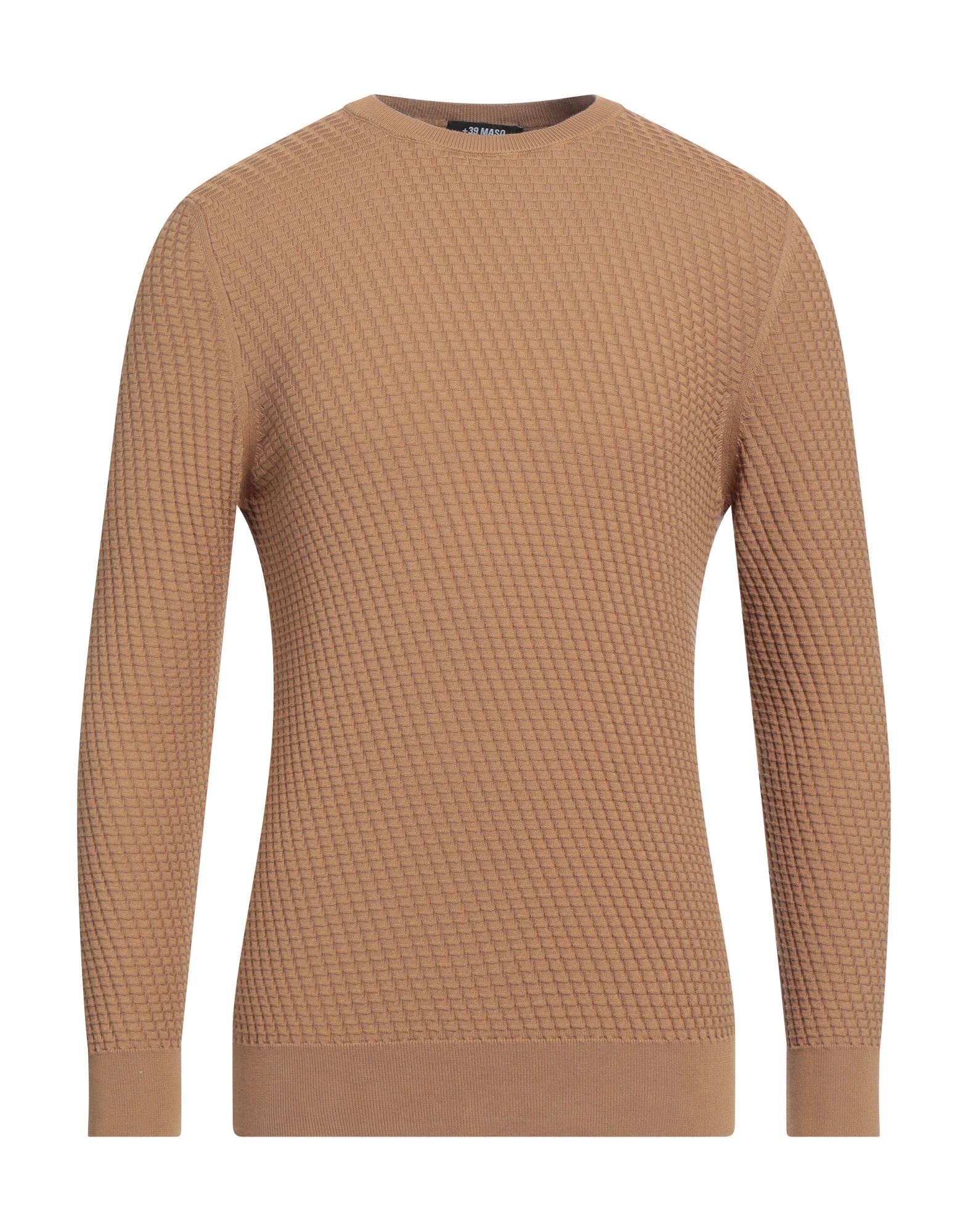 +39 MASQ Pullover Herren Kamel von +39 MASQ