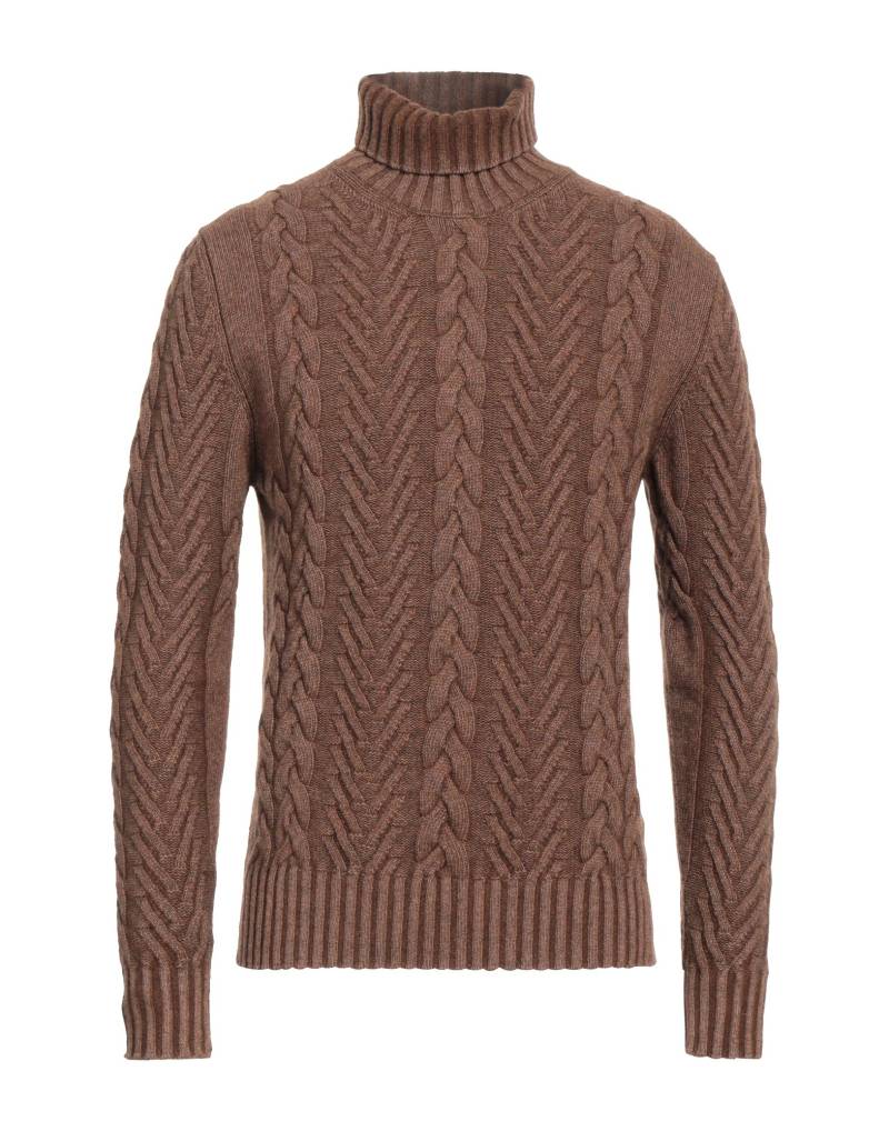 MASQ Rollkragenpullover Herren Braun von MASQ