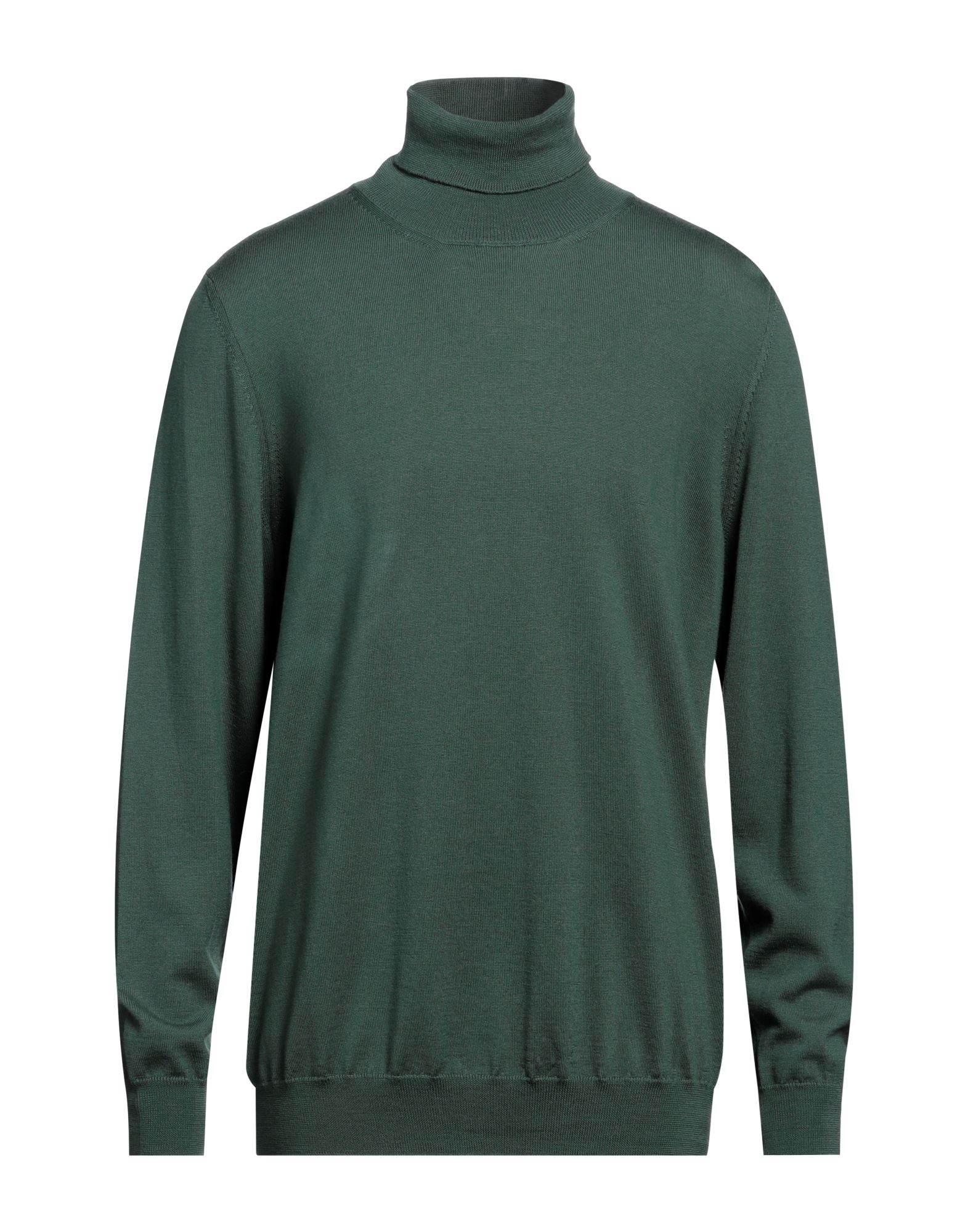 +39 MASQ Rollkragenpullover Herren Dunkelgrün von +39 MASQ