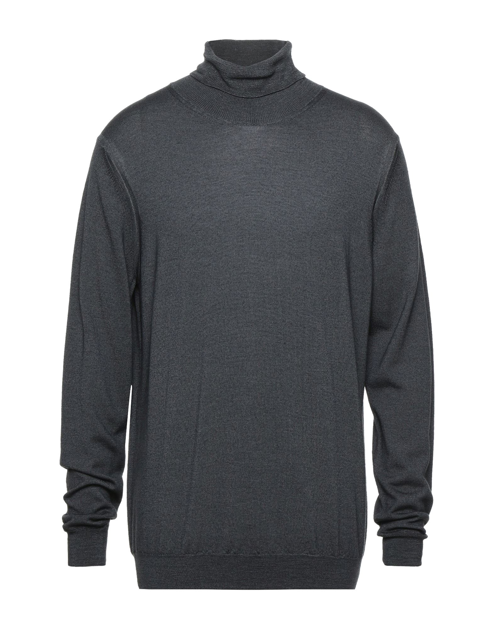 +39 MASQ Rollkragenpullover Herren Granitgrau von +39 MASQ