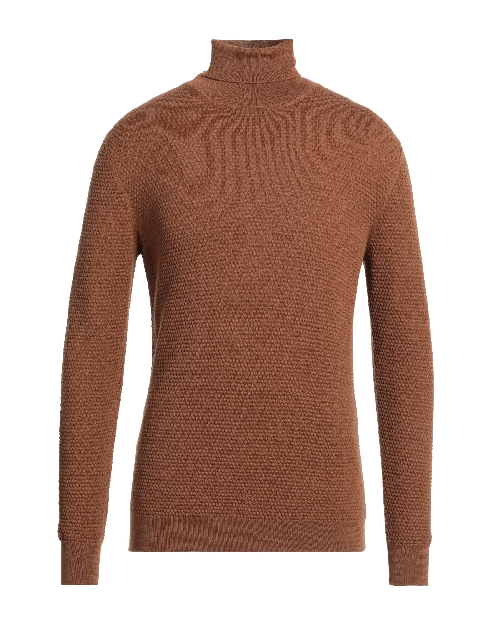 +39 MASQ Rollkragenpullover Herren Kamel von +39 MASQ