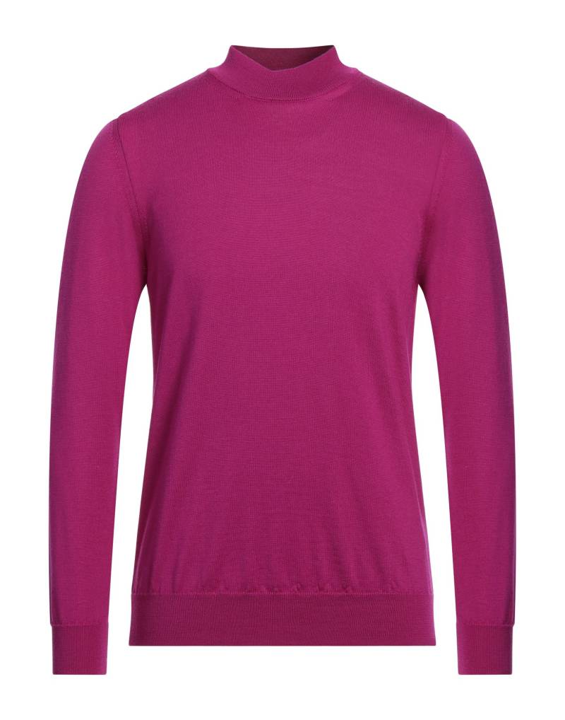 +39 MASQ Rollkragenpullover Herren Magenta von +39 MASQ