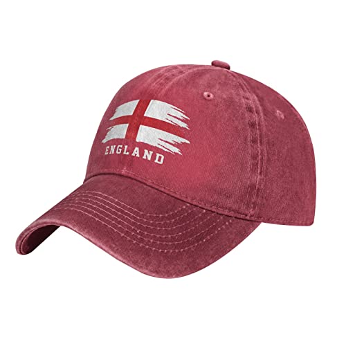 Unisex Hip-Hop-Hut England-Flagge Basecap Vintage Snapback Kappe Leicht Angeln Hüte Für Golf Kletter Wander von 390