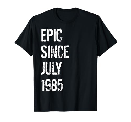 39. Geburtstag Männer Frauen geboren Juli 1985 T-Shirt 39. Geburtstag Männer Frauen geboren Juli 1985 T-Shirt von 39th Birthday Men Women Born July 1985