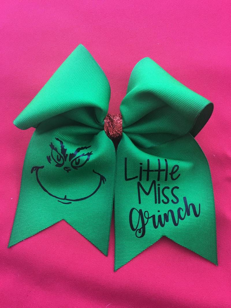 Urlaub/Weihnachten Grinch Inspiriert Schleife Urlaub/Weihnachten Grinch Inspiriert Schleife von 3CuteGirlsBoutique