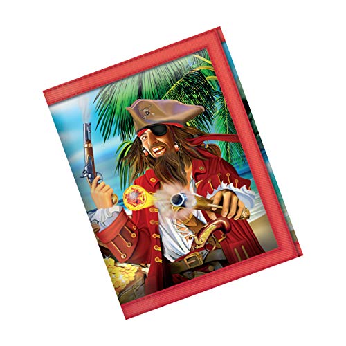 3D LiveLife Geldbörsen - Pirateninsel von Deluxebase. Lentikuläre 3D-Neuheitsbrieftasche. Bargeld-, Münz- und Kartenhalter mit Kunstwerken des renommierten Künstlers Michael Searle von 3D LiveLife