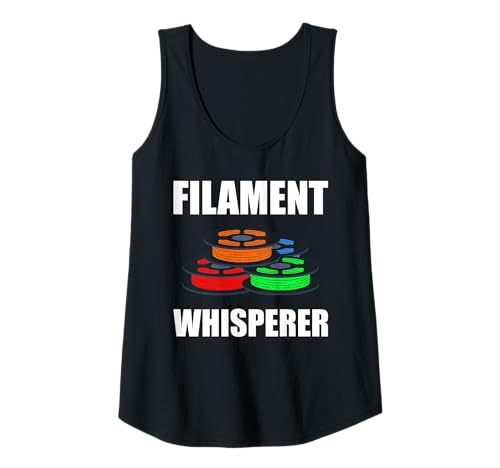 Damen Filament Whisperer 3D Printer 3D Printing Tank Top Damen Filament Whisperer 3D Printer 3D Printing Tank Top von 3D Printing Sprüche & 3D Drucker Outfit