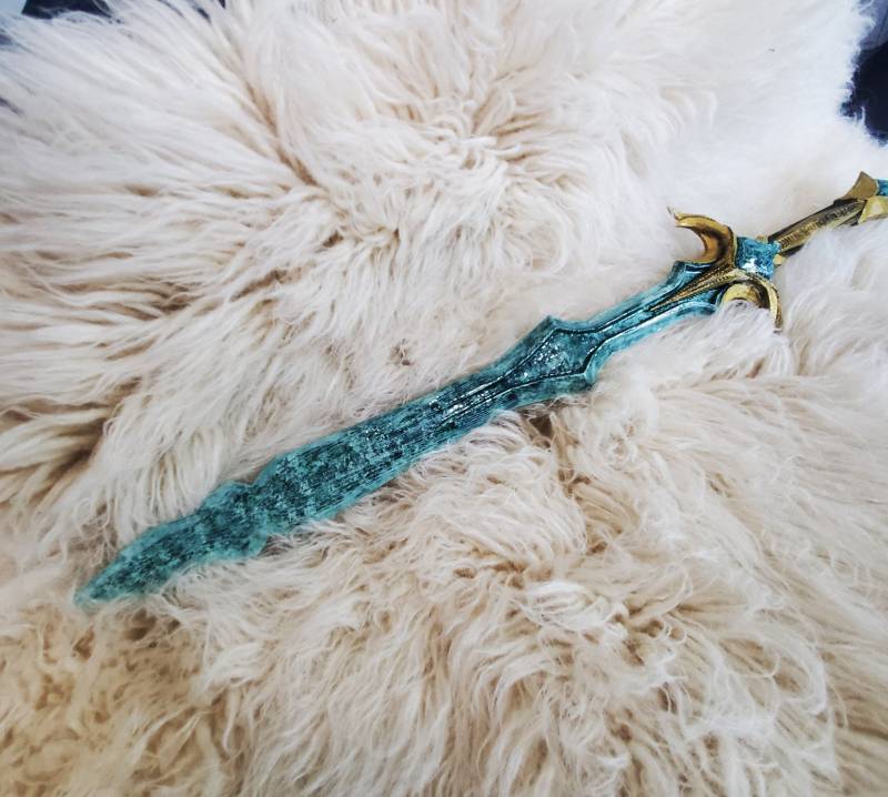 Elder Schriftrollen/Skyrim Glas Großschwert von 3DCreationsNmore