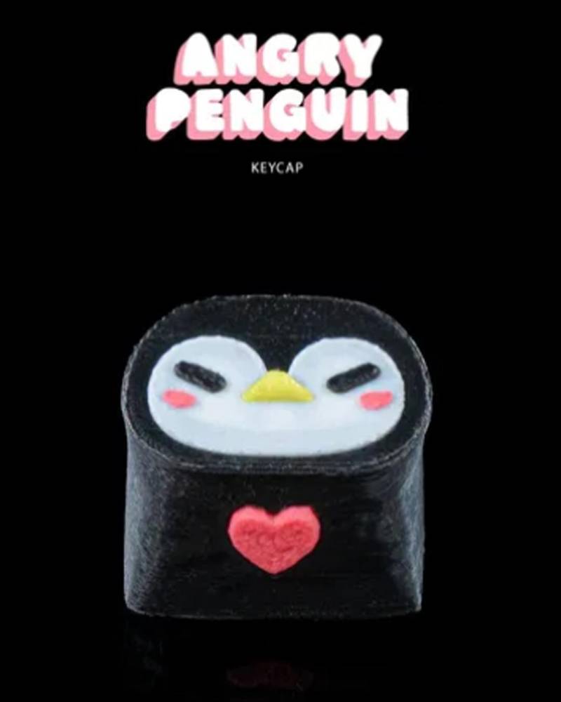 Wütend Pinguin Keycap. Nicht Stl Datei von 3DDLSCreations