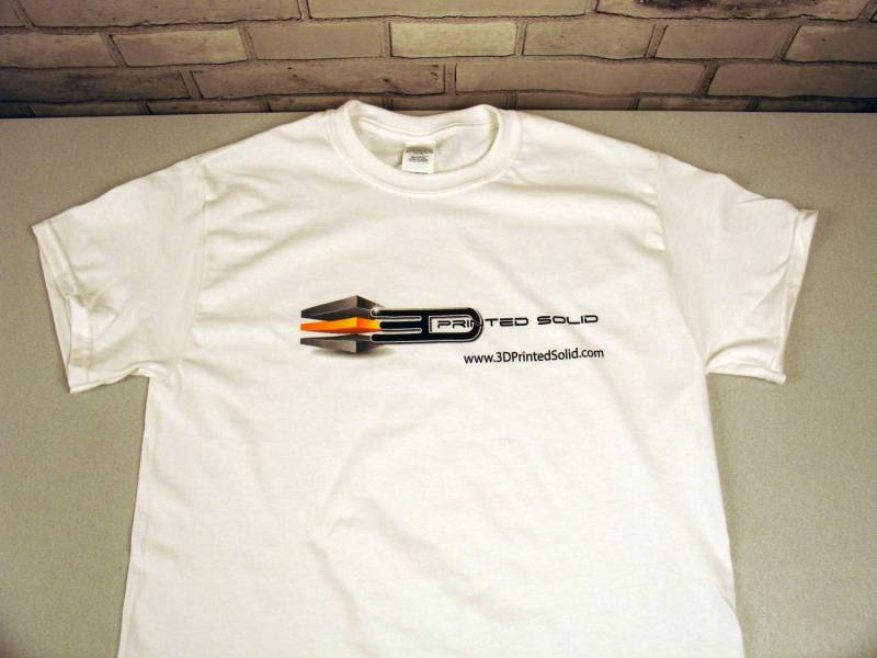 3D Gedruckte Massiv - 100 % Baumwolle Kurzarm T-Shirts von 3DPrintedSolid