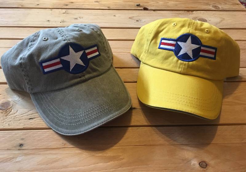 Vintage Army Air Corp Star Cap | Dark Khaki Kostenloser Versand Vintage Army Air Corp Star Cap | Dark Khaki Kostenloser Versand von 3DogLogos