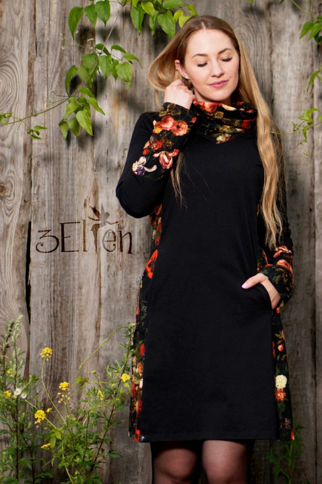 3Elfen Jerseykleid Langarm Kleid Herbstkönigin von 3Elfen 3Elfen Jerseykleid Langarm Kleid Herbstkönigin von 3Elfen von 3Elfen