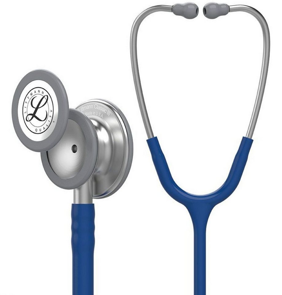 3M Deuschland GmbH Stethoskop Original Littmann Classic III Stethoskop, (Dual Frequency Membran, Hochwertiges Stethoskop für allgemeine Auskultation), für Ärzte von 3M Deuschland GmbH