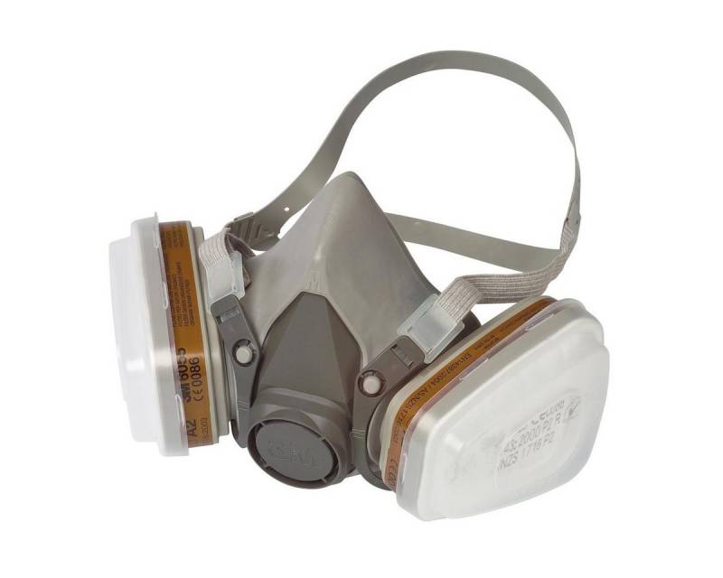3M Arbeitshandschuhe 3M 6002C 3M Atemschutzmaske FFA2 P2 EN 140, EN 141, EN 143 von 3M