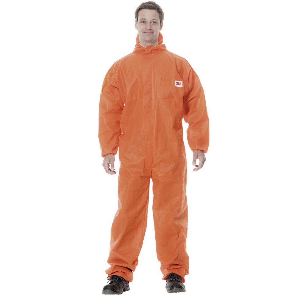 3M Einweghandschuhe 3M 4515OM Schutzanzug Typ 5/6 4515 Kleider-Größe: M Orange von 3M