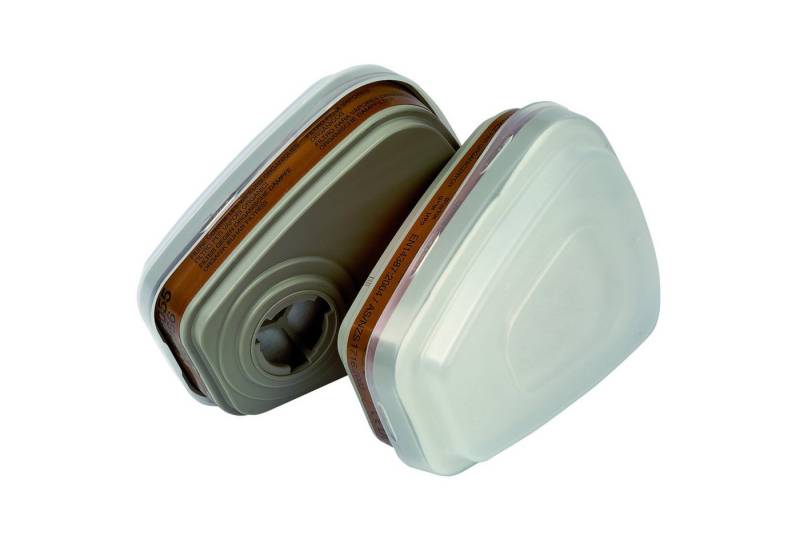 3M Nitril-Handschuhe Atemfilter 6002-1 für Halbmaske 2 Stück (4 Stück) von 3M