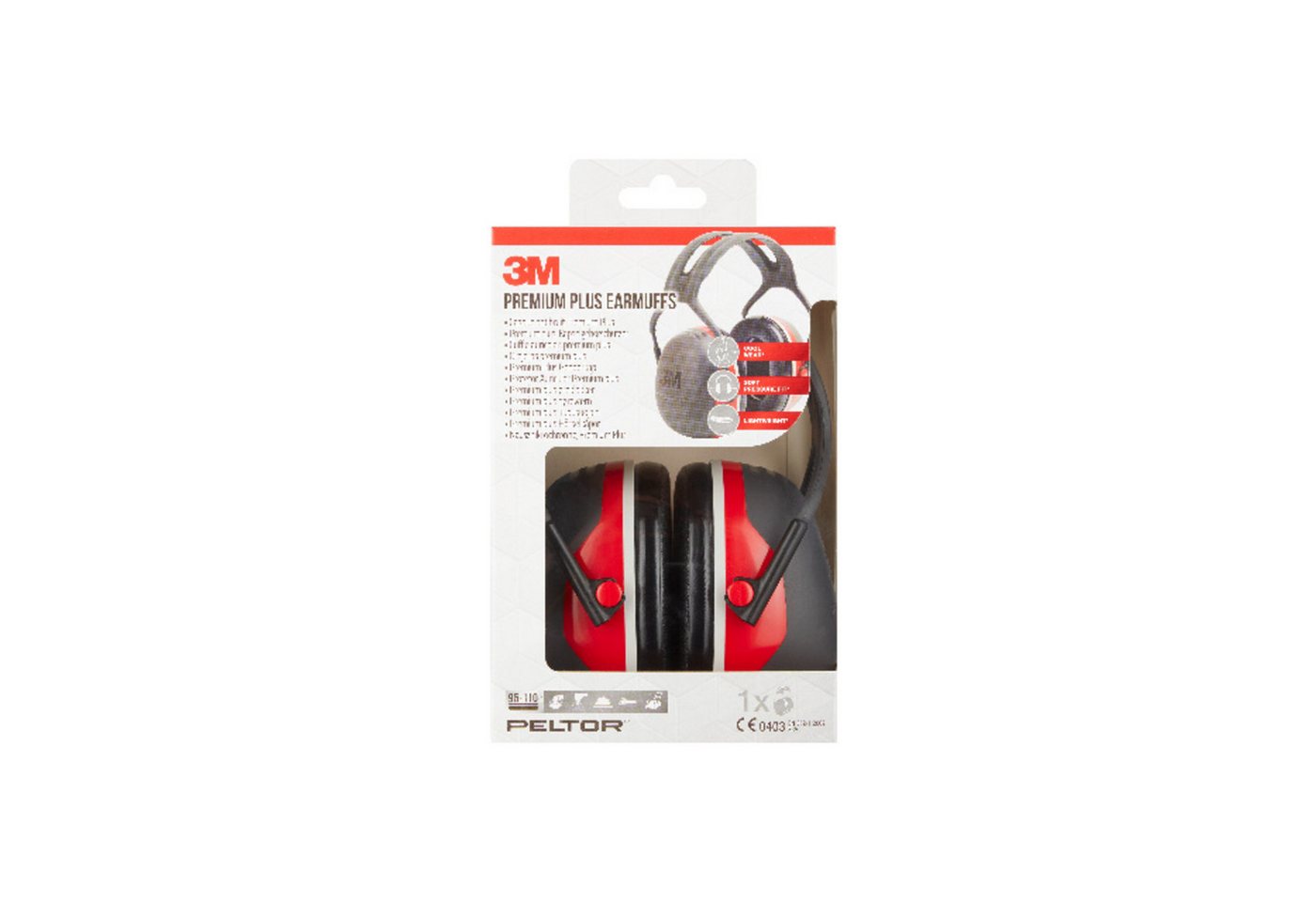 3M Nitril-Handschuhe Kapselgehörschutz Peltor X3AC1. 3M Nitril-Handschuhe Kapselgehörschutz Peltor X3AC1. von 3M
