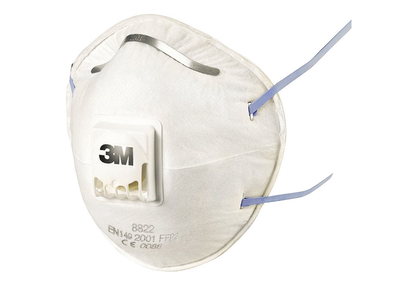 3M Nitril-Handschuhe Maske 8822 FFP2 mit Ventil 10 Stück (6 Stück) von 3M